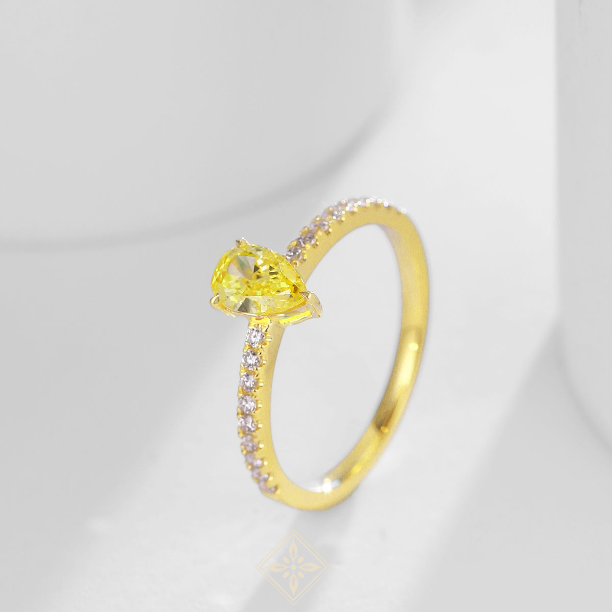 Colored Diamond Ring