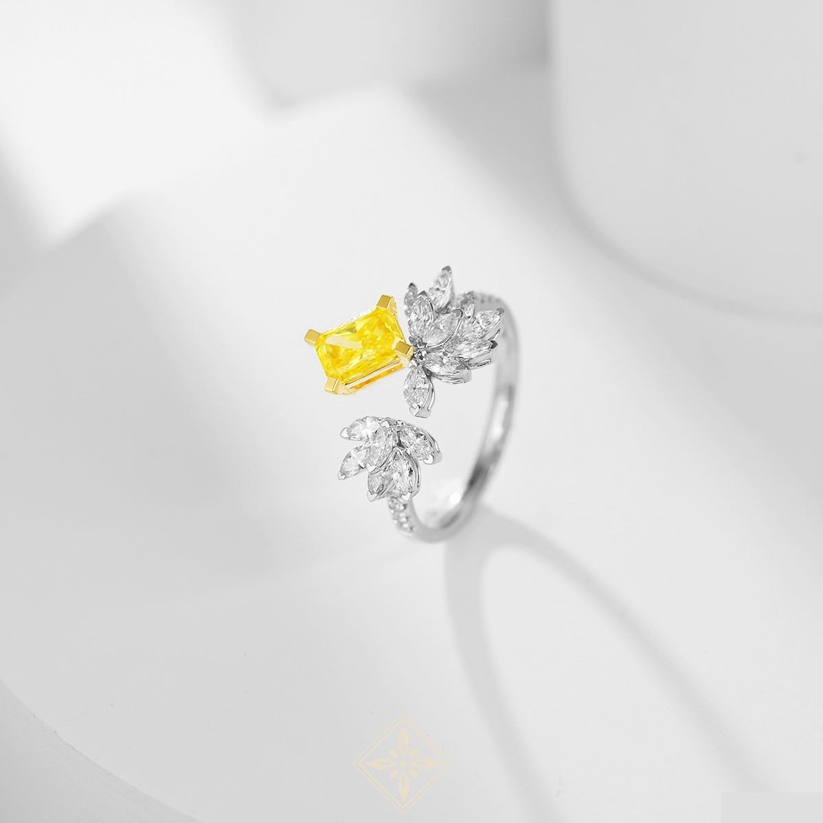 Colored Diamond Ring