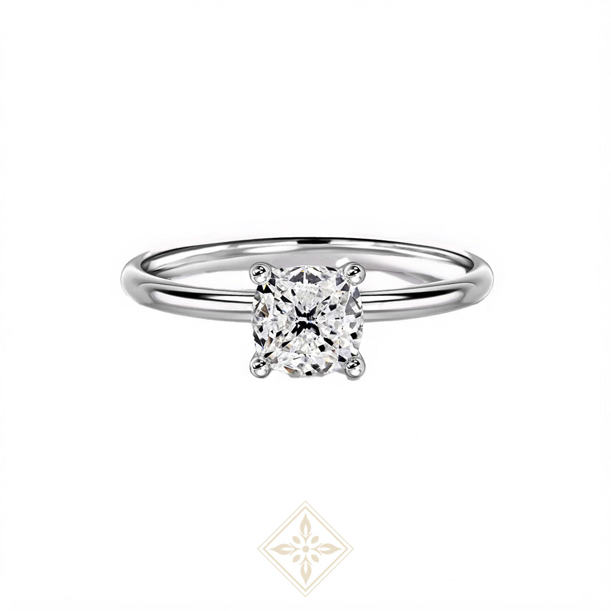 Classic Cushion Solitaire