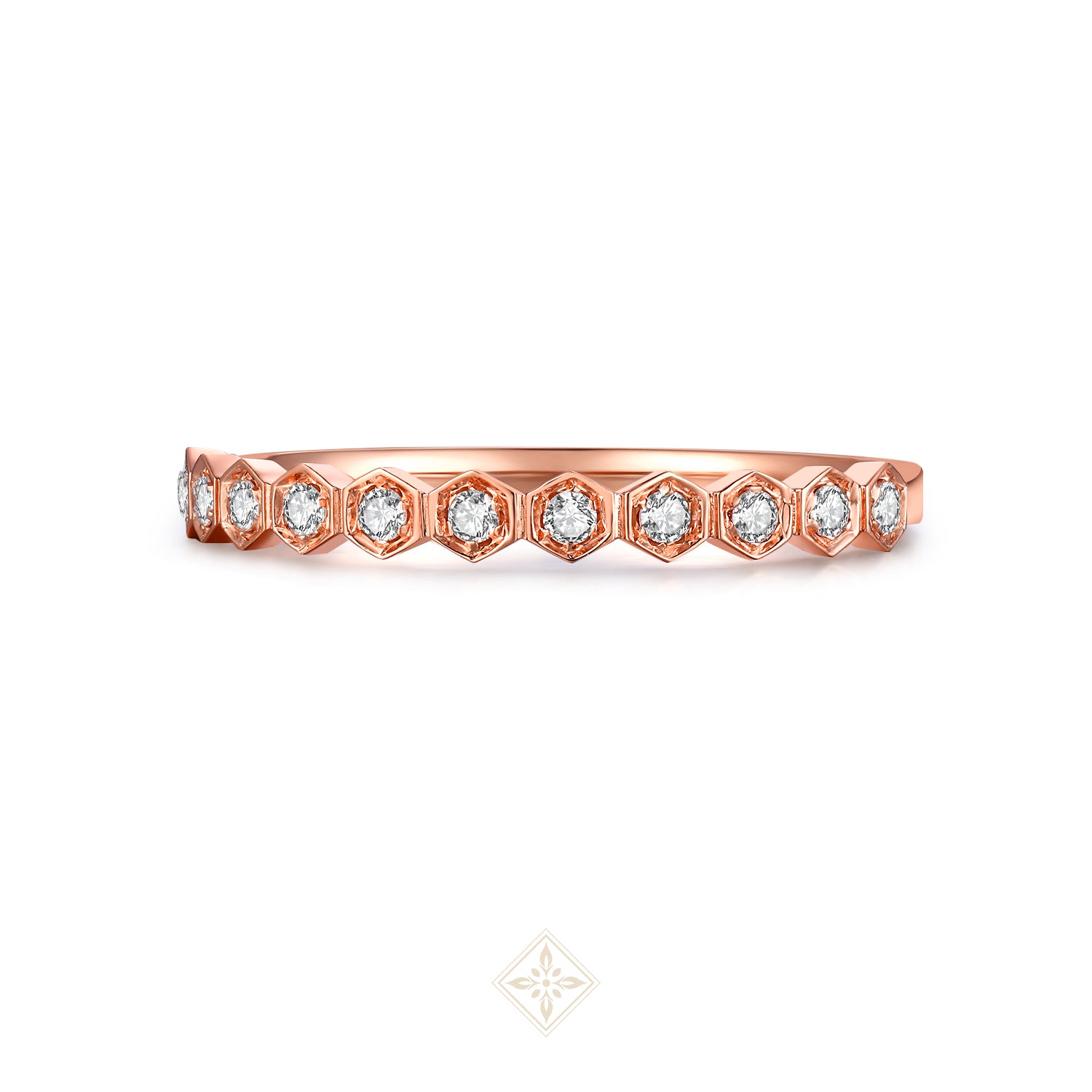 Half Eternity RG Ring