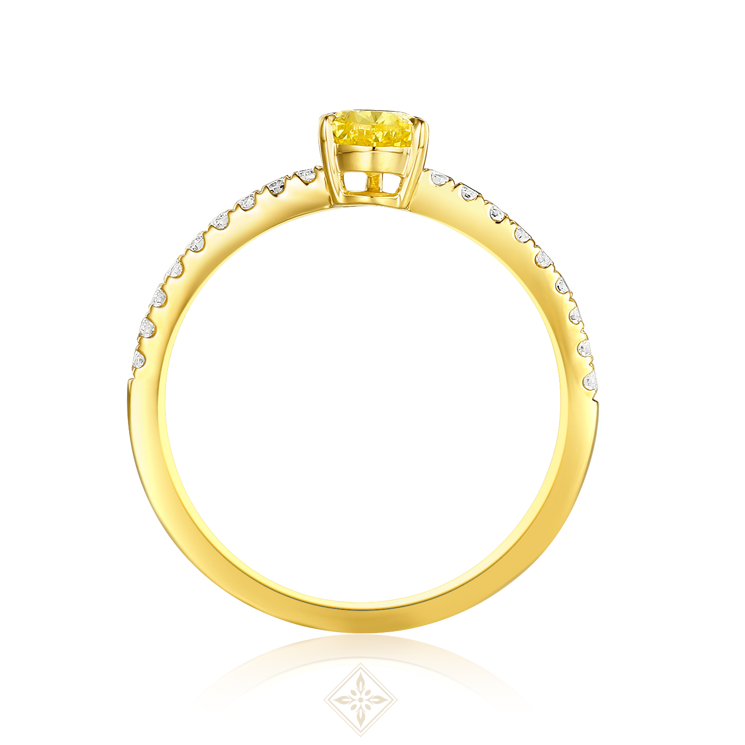 Colored Diamond Ring