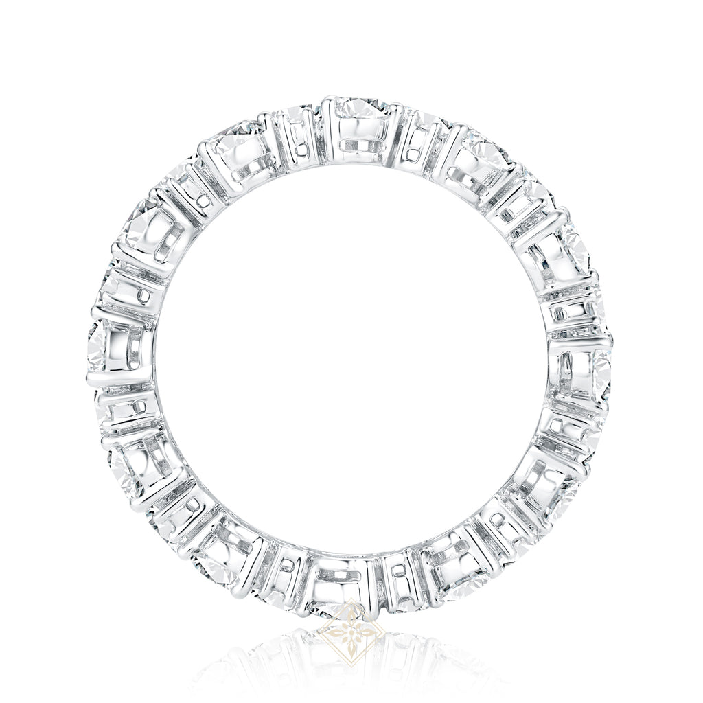 Full Eternity Pear Ring