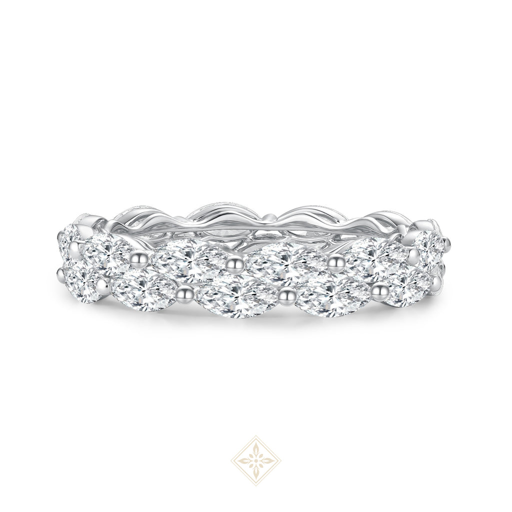 Full Eternity Marquise Ring