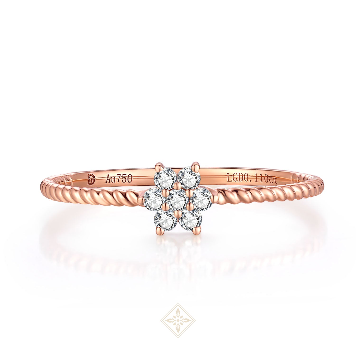 Palace Rose Gold Ring