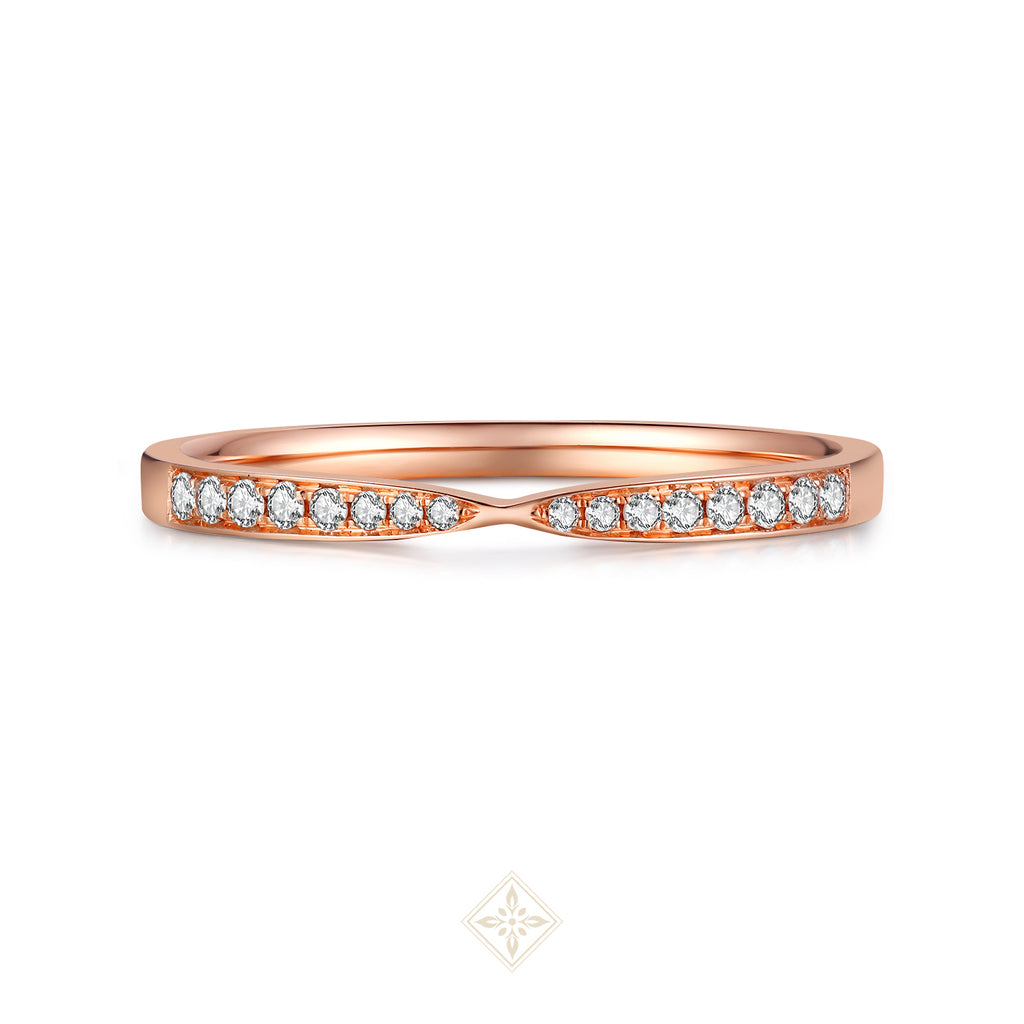 Half Eternity RG Ring