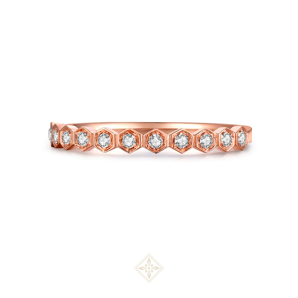 Half Eternity RG Ring
