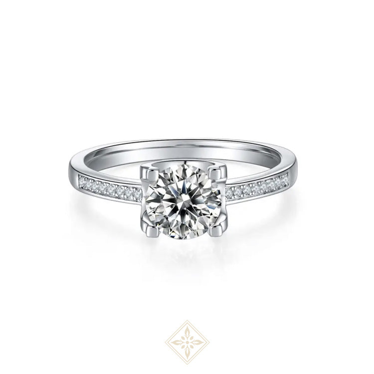 Palace Oxen Pave Ring